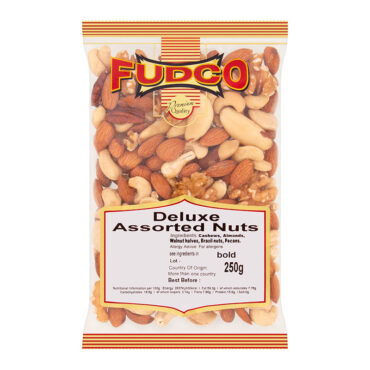 Fudco Deluxe Assorted Nuts Mix – 250g